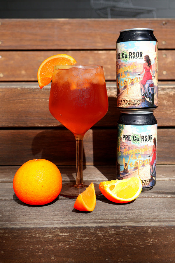 Everyone's On A Vespa - Italian Seltzer