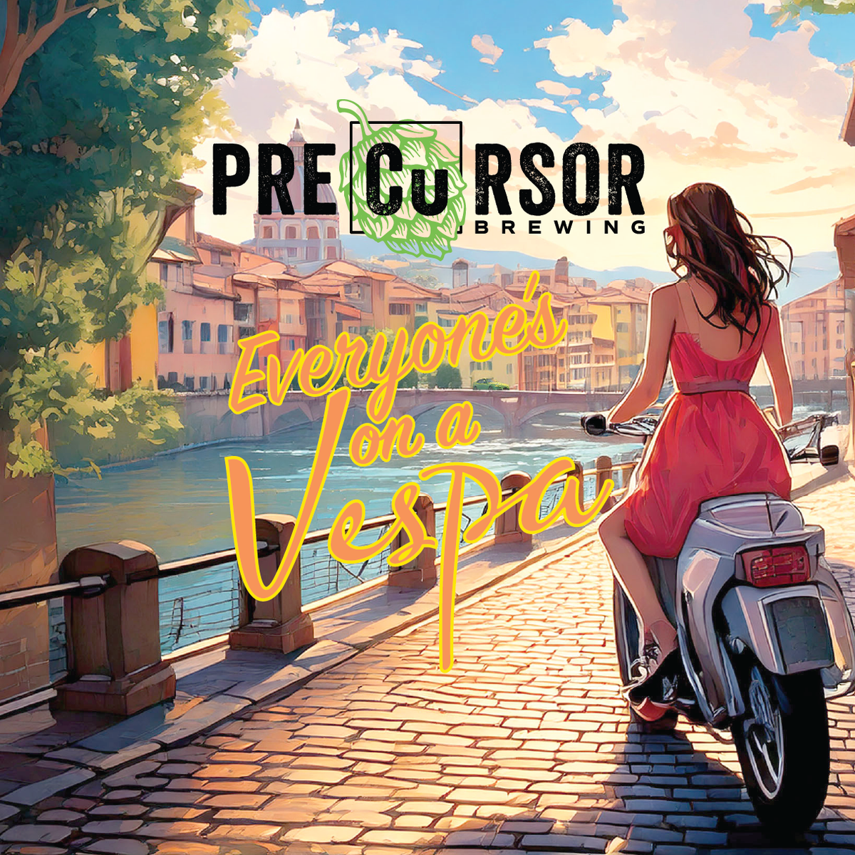 Everyone's On A Vespa - Italian Seltzer – Precursor Brewing